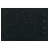 Open Box - GE 30" 4-Element Electric Cooktop (JP3030DWBB) - Black - Perfect Condition