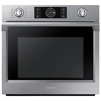 Open Box - Samsung 30" 5.1 Cu Ft True Convection Electric Steam Wall Oven - Stainless Steel - Scratch & Dent
