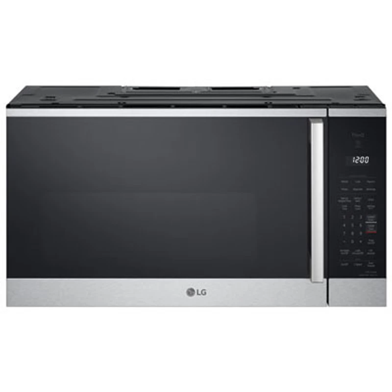 Open Box - LG ThinQ Over-The-Range Microwave - 1.8 Cu. Ft. - Stainless Steel - Scratch & Dent
