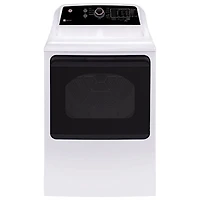 GE 7.4 Cu. Ft. Electric Dryer (GTD69EBPYWR) - White/Rose Gold