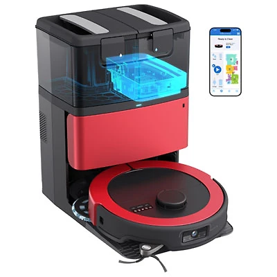 bObsweep Maxim All-in-One WiFi Connected Self-Empty Robot Vacuum & Mop