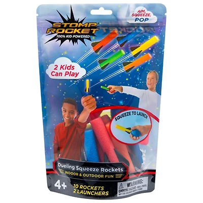 Stomp Rocket Dueling Squeeze Rockets
