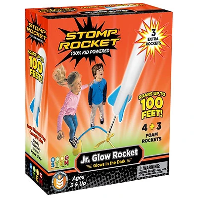 Stomp Rocket Jr. Glow Rocket Bundle Pack