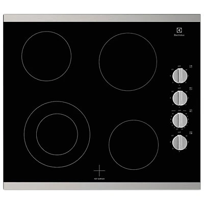 Open Box - Electrolux 24" 4-Element Electric Cooktop (ECCE242CAS) - Stainless Steel - Perfect Condition