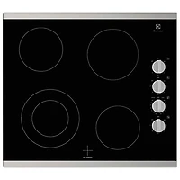 Open Box - Electrolux 24" 4-Element Electric Cooktop (ECCE242CAS) - Stainless Steel - Perfect Condition