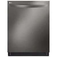 Open Box - LG 24" 42dB Built-In Dishwasher with Stainless Steel Tub & Third Rack (LDTH7972D) - Black Stainless - Perfect Condition