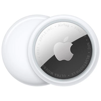 Apple AirTag (2nd generation) Bluetooth Item Tracker - White