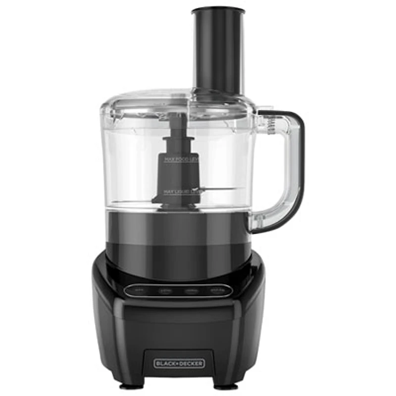 Black & Decker Food Processor - 8-Cup - Stainless Steel