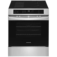 Open Box - Frigidaire 30" 5.3 Cu. Ft. Fan Convection Freestanding Induction Air Fry Range (FCFI308CBS) - Stainless - Scratch & Dent
