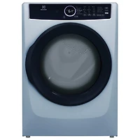Electrolux 8.0 Cu. Ft. Gas Steam Dryer (ELFG7437AG) - Glacier Blue