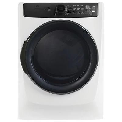 Electrolux 8.0 Cu. Ft. Electric Steam Dryer (ELFE773CMW) - Matte White