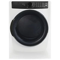 Electrolux 8.0 Cu. Ft. Electric Steam Dryer (ELFE773CMW) - Matte White 