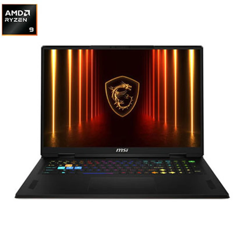 Open Box - MSI Vector A18 HX 18" Gaming Laptop - Cosmos Grey (AMD Ryzen 9 9955HX/32GB RAM/2TB SSD/GeForce RTX 5080)