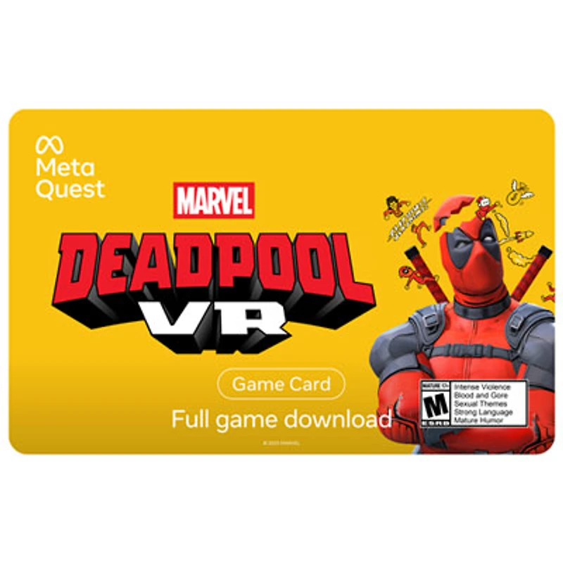 Meta Quest Gift Card - Marvel's Deadpool VR - Digital Download