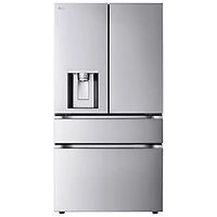 LG 36" 28.6 Cu. Ft. French Door Refrigerator with Water & Ice Dispenser (LF29S9730S) - Stainless Steel