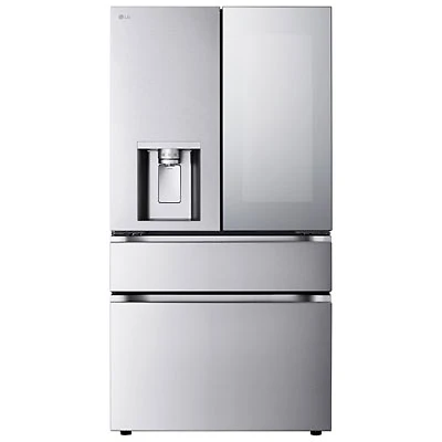 LG 36" 28.6 Cu. Ft. French Door Refrigerator with Water & Ice Dispenser (LF29S9775S) - Stainless Steel