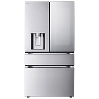 LG 36" 28.6 Cu. Ft. French Door Refrigerator with Water & Ice Dispenser (LF29S9775S) - Stainless Steel