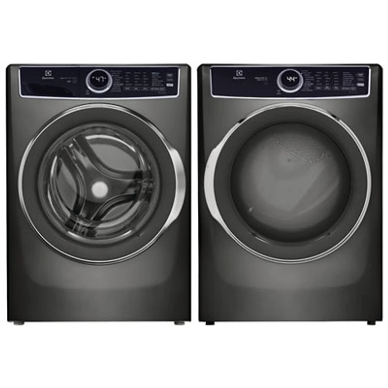 Electrolux 5.2 Cu. Ft. HE Front Load Steam Washer & 8.0 Cu. Ft. Electric Steam Dryer