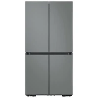 Samsung BESPOKE 36" 22.8 Cu. Ft. French Door Refrigerator (RF23A9675AP/AC) - Grey Glass