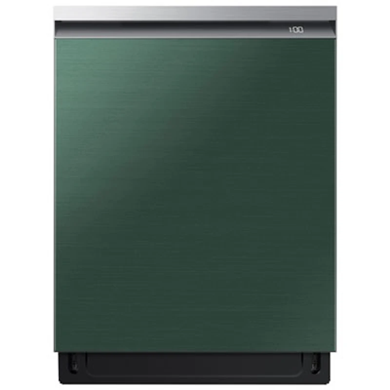 Samsung 24" 42dB Built-In Dishwasher with BESPOKE Dishwasher Door Panel - Emerald Green