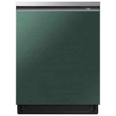 Samsung 24" 42dB Built-In Dishwasher with BESPOKE Dishwasher Door Panel - Emerald Green