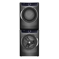Electrolux 5.2 Cu Ft Front Load Steam Washer & 8 Cu Ft Electric Steam Dryer w/ Stacking Kit
