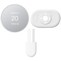 Google Nest Wi-Fi Smart Thermostat with Trim Kit & Power Connector