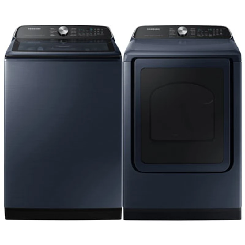Samsung 6.2 Cu. Ft. Top Load Washer & Electric Steam Dryer
