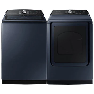 Samsung 6.2 Cu. Ft. Top Load Washer & Electric Steam Dryer