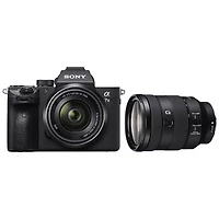Sony Alpha a7 III Full-Frame Mirrorless Vlogger Camera with 28-70mm OSS & 24-105mm Lens Kit