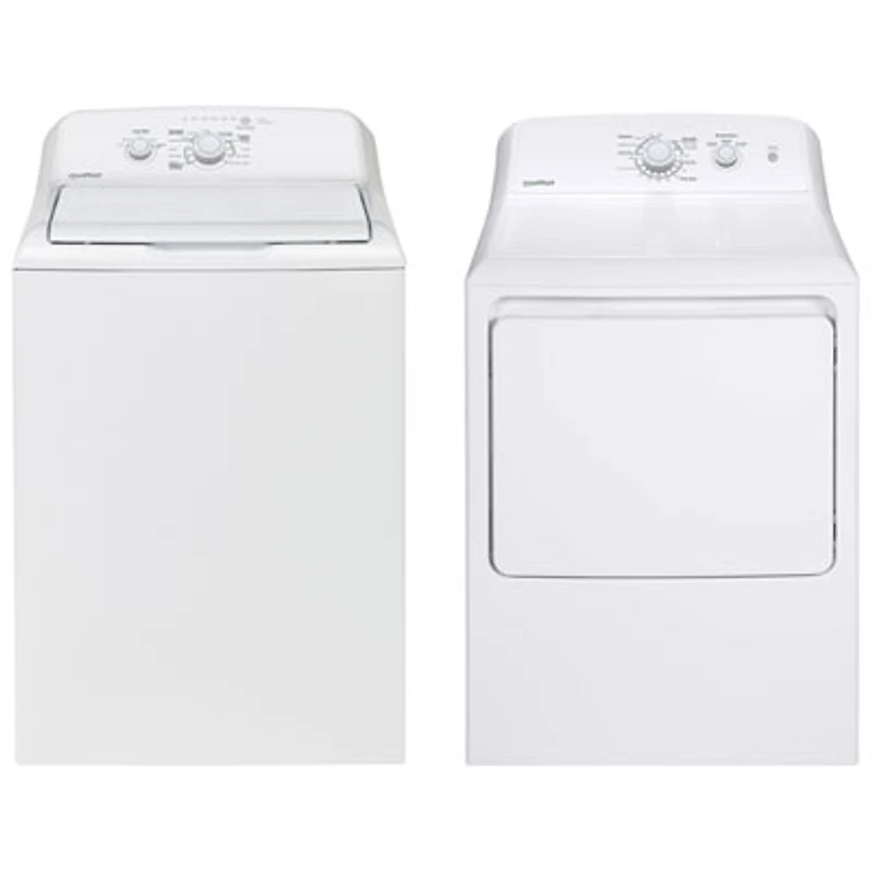 Moffat 4.4 Cu. Ft. Top Load Washer & Electric Dryer - White