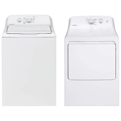 Moffat 4.4 Cu. Ft. Top Load Washer & Electric Dryer - White