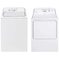 Moffat 4.4 Cu. Ft. Top Load Washer & Electric Dryer - White