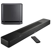 Bose Bass Module 500 Subwoofer & 550 Soundbar - Bose Black/Black