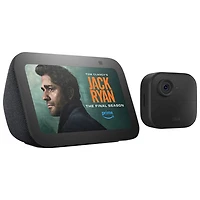 Blink Outdoor 4 Wire-Free Security Camera System & Amazon Echo Show 5 (3rd Gen) Smart Display
