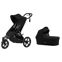 Cybex AVI Spin Jogging Stroller with Avi Spin Cot S Cot - Moon Black