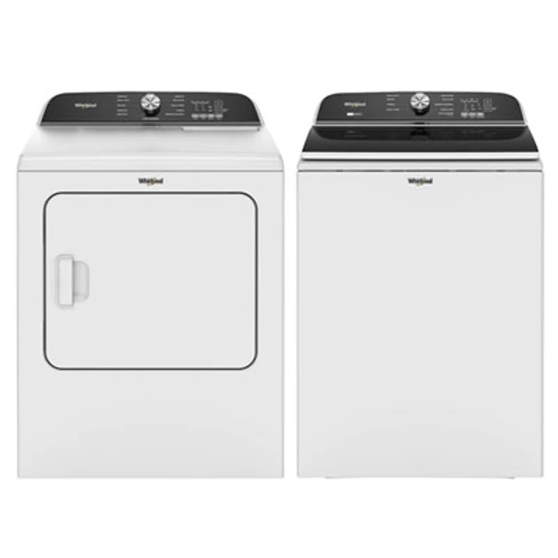 Whirlpool 6.1 Cu. Ft. 2-in-1 High Efficiency Top Load Washer & 7.0 Cu. Ft. Electric Dryer