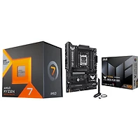 AMD Ryzen 7 7800X3D 8-Core 4.2GHz AM5 Processor w/ ASUS TUF Gaming B850-Plus Wi-Fi 7 ATX AM5 DDR5 Motherboard