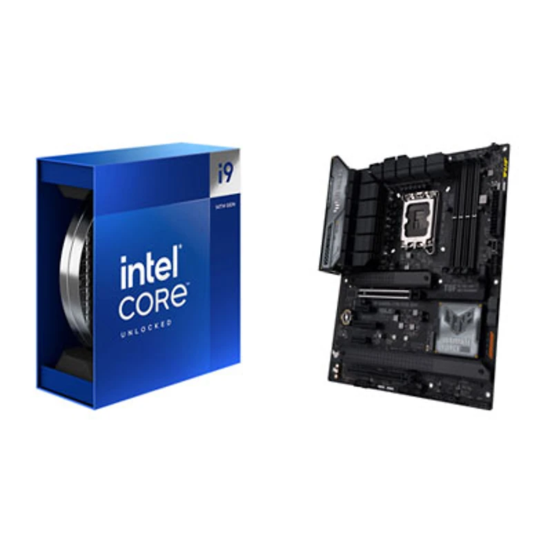 Intel Core i9-14900K Processor & ASUS TUF Gaming Z790-Plus WiFi ATX LGA 1700 DDR5 Motherboard