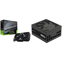 MSI GeForce RTX 5070 Shadow 2X OC 12GB GDDR7 Video Card & Corsair RMx 850-Watt ATX Power Supply