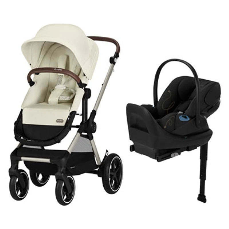 Cybex EOS Lux Convertible Stroller with Cloud G Rear-Facing Infant Car Seat
