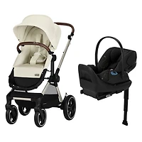 Cybex EOS Lux Convertible Stroller with Cloud G Rear-Facing Infant Car Seat