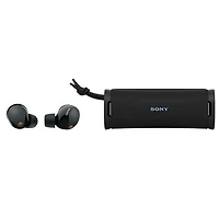 Sony WF1000XM5 In-Ear Noise Cancelling True Wireless Earbuds & ULT FIELD 1 Waterproof Bluetooth Speaker