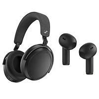 Sennheiser MOMENTUM 4 Over-Ear Noise Cancelling Bluetooth Headphones & ACCENTUM Open In-Ear True Wireless Earbuds