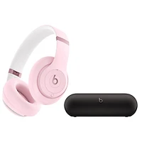 Beats By Dr. Dre Studio Pro Over-Ear Noise Cancelling Headphones & Pill Bluetooth Wireless Speaker