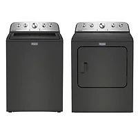 Maytag Cu. Ft. High Efficiency Top Load Washer & Pet Pro 7.0 Cu. Ft. Electric Steam Dryer