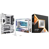AMD Ryzen 9 9950X3D 16-Core 5.7GHz AM5 Processor with ASUS X870 AYW Gaming Wi-Fi 6 AM5 DDR5 Motherboard
