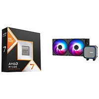 AMD Ryzen 7 9800X3D 8-Core 5.2GHz AM5 Processor & MSI MAG CoreLiquid A13 240 ARGB Liquid CPU Cooling System