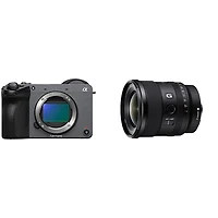 Sony Cinema Line FX2 Full-Frame Mirrorless Camera (Body Only) w/ E-Mount Full-Frame FE 20mm f/1.8 Vlogger Prime G Lens
