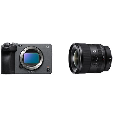 Sony Alpha FX3 Cinema Line Full-Frame Mirrorless Camera (Body) w/ E-Mount FE 20mm f/1.8 Vlogger UW Angle Prime G Lens